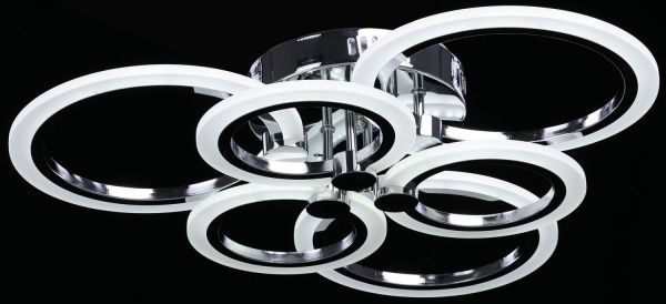 Люстра стельова Victoria Lighting Fanny/PL6 з пультом ДК 120 Вт білий Fanny/PL6 