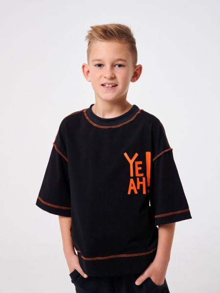 Сорочка Smil р.134 чорний 110678 