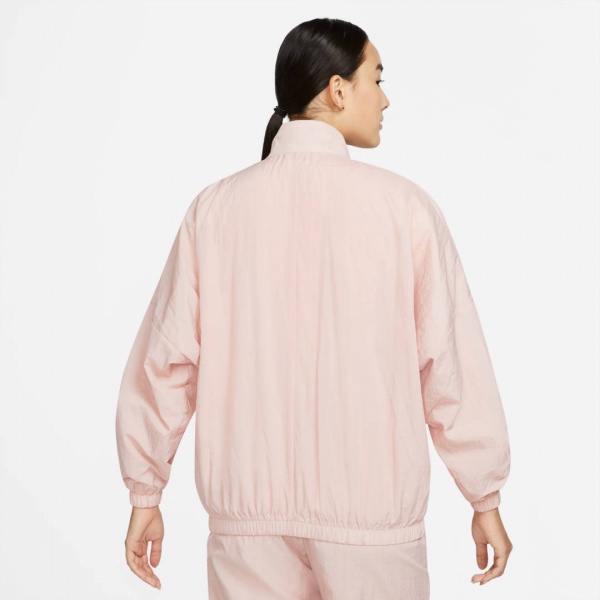 Вітрівка Nike W NSW ESSNTL WVN JKT HBR DM6181-601 р.M рожевий