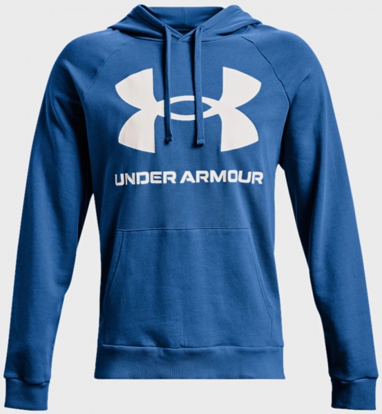 Джемпер Under Armour RIVAL FLEECE BIG LOGO HD 1357093-474 р. M голубой