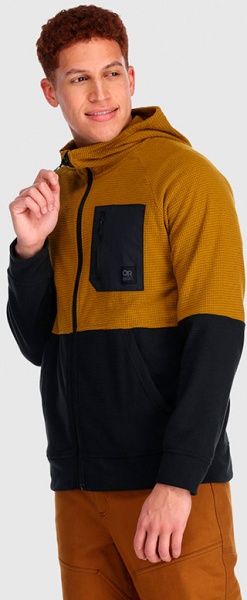 Джемпер Outdoor Research MEN'S TRAIL MIX HOODIE 279953-2123 р. L коричневый