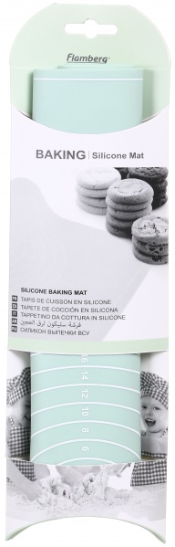 Килимок для випікання menthol силікон 49,5х39,5 см Flamberg Smart Kitchen