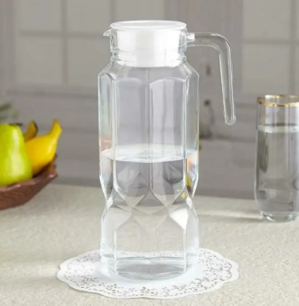 Глечик з кришкою Octime Diamond 1,3 л L7351 Luminarc