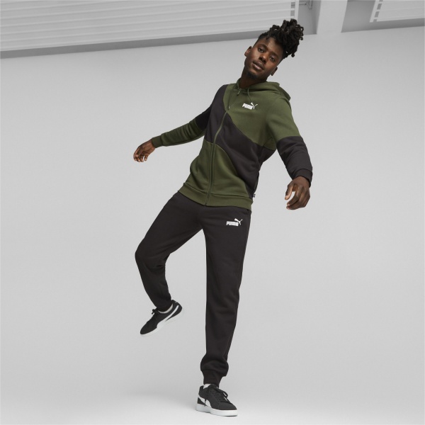 Спортивний костюм Puma PUMA POWER CAT SWEAT SUIT 67597231 р.L зелений