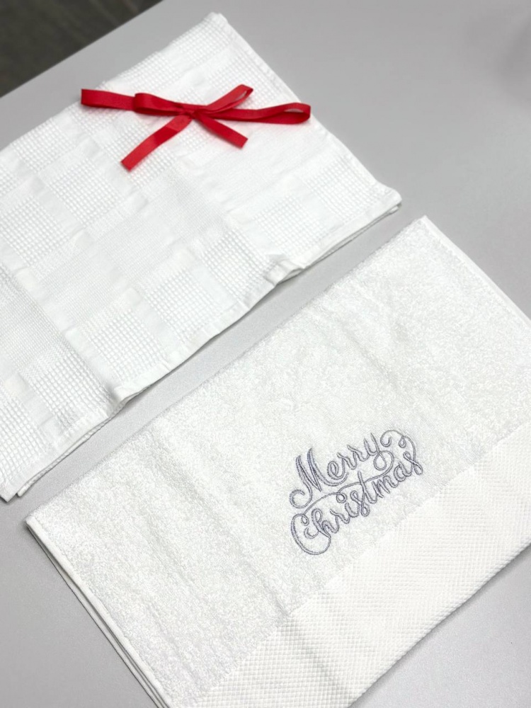 Набір рушників Новий рік 50x90 см IDEAL TEXTILE