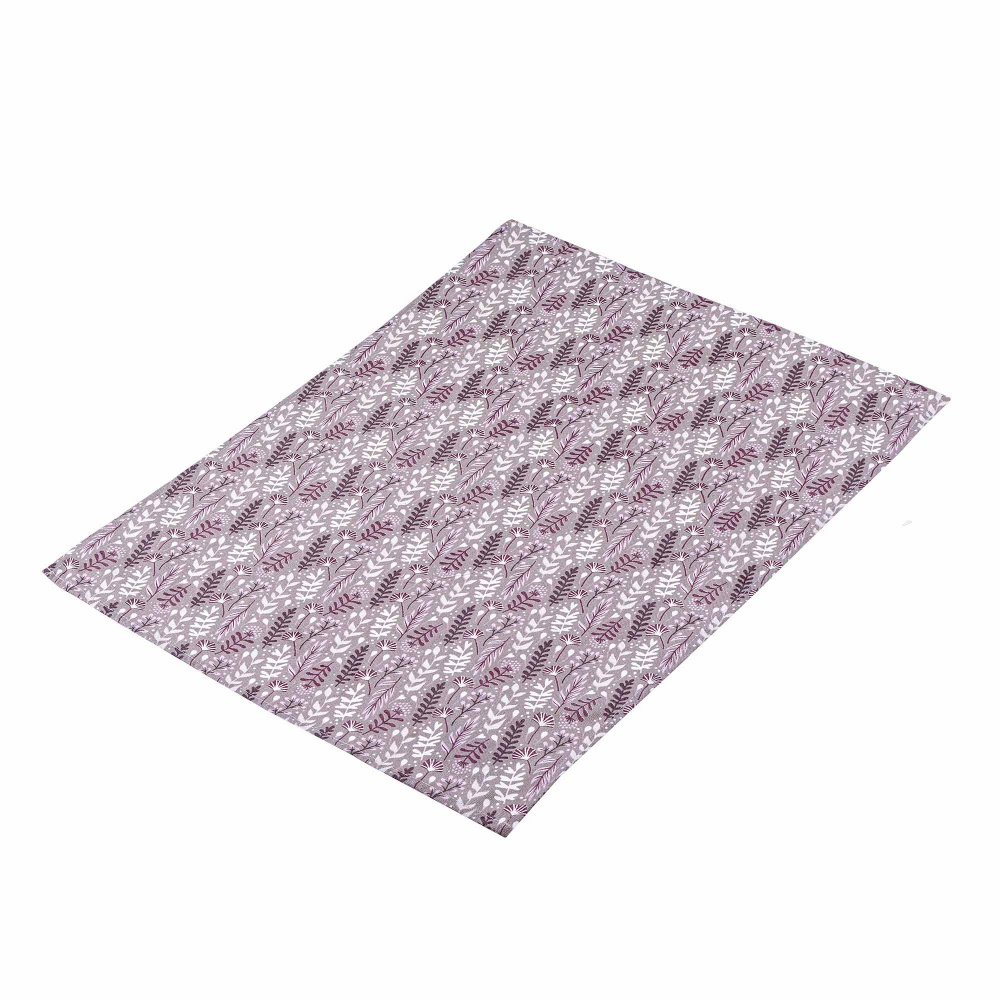 Рушник Цвітіння трав 45x60 см Homeline сірий із фіолетовим