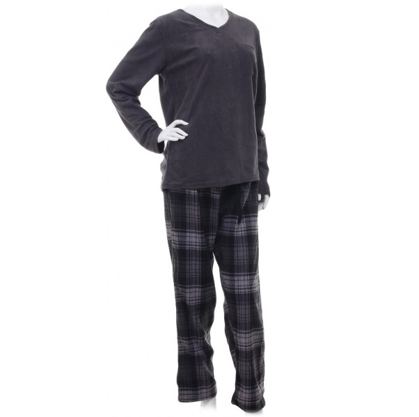 Костюм домашний мужской La Nuit Basic Check р. XL серый 