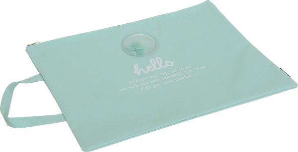 Папка Plants голубая