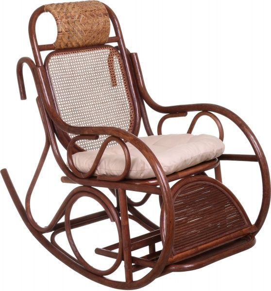 Кресло-качалка Indigo Сантьяго 139x58x110 см бежевый 