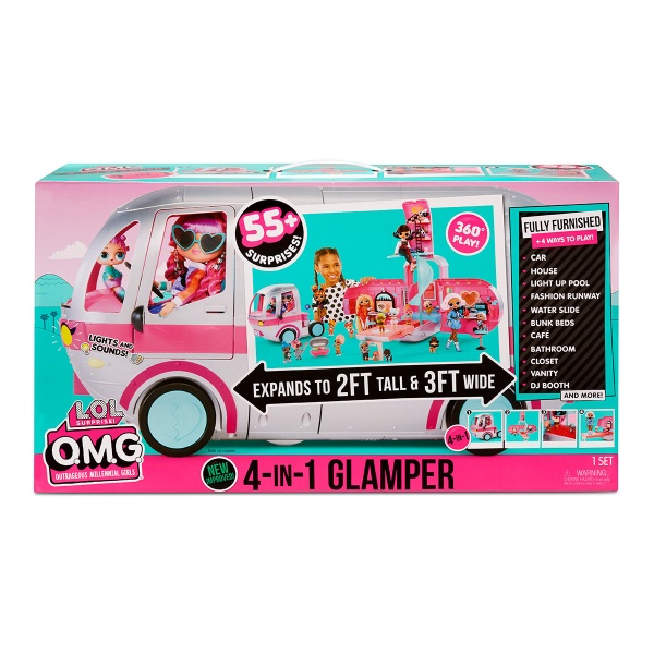 Ляльковий набір L.O.L. SURPRISE! Гламурний кемпер 4 в 1