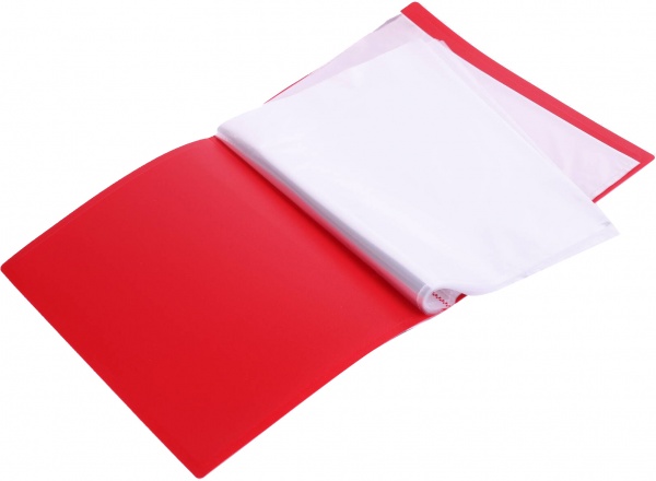 Папка А4 с 40 файлами красный UP! (Underprice)