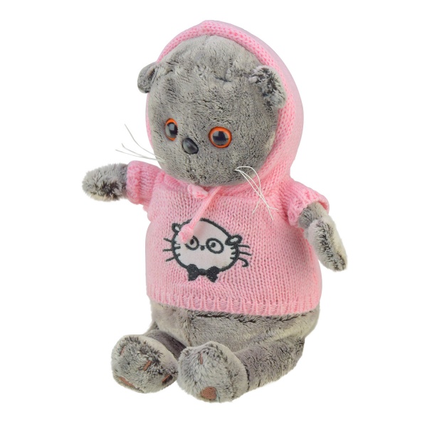 Мягкая игрушка кот Басик 28 см в ассортименте CA2302