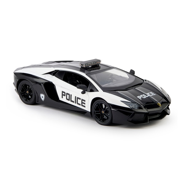 Машинка KS Drive Lamborghini Aventador Police 2.4Ghz чорно-білий 1:24 114GLPCWB
