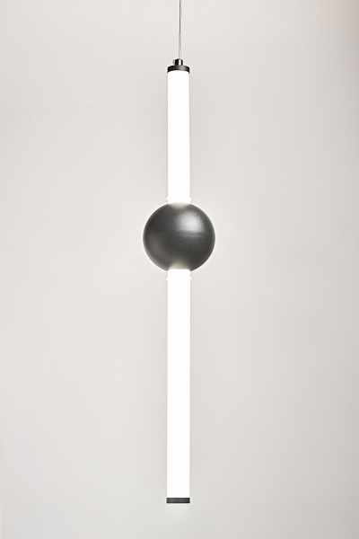 Світильник світлодіодний Berger 1x12 Вт чорний 7008-PL-12 Black 