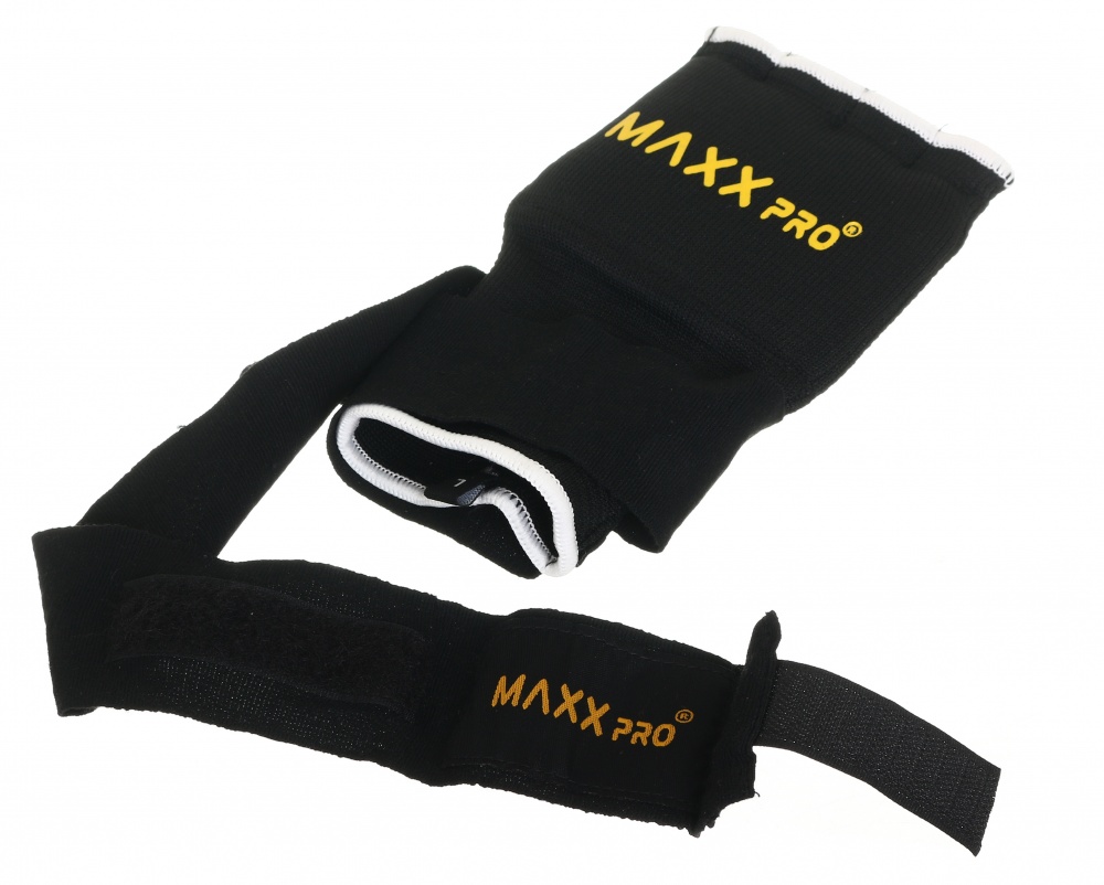Перчатки для MMA MaxxPro р. L черный черный