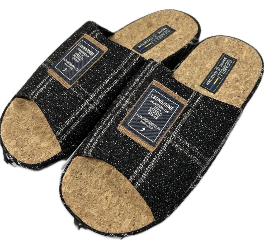 Капці домашні Gemelli Герман р.45 чорний