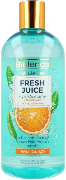 Міцелярна рідина Bielenda Fresh Juice помаранч 500 мл