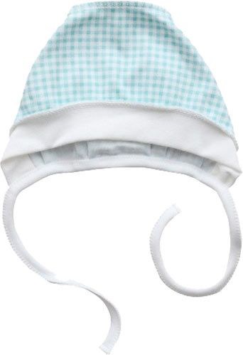 Чепчик дитячий Minikin р.41 бірюзовий 206203