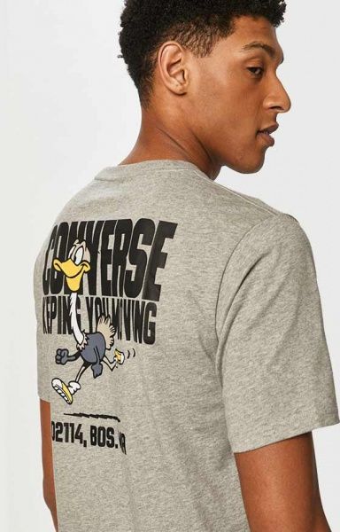 Футболка Converse Keep Moving Short Sleeve Tee 10021124-A03 р.M сірий