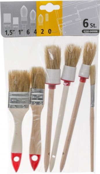 Набір пензлів KAEM 6 шт. 0280-040006