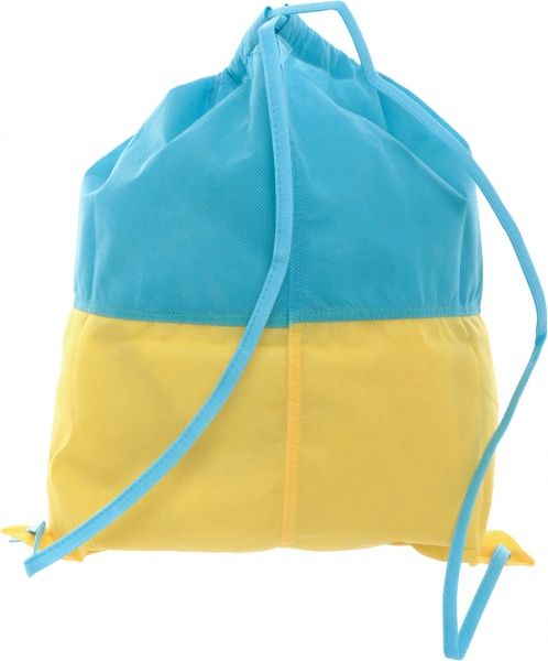 Сумка для обуви желто-голубой 35х38 см