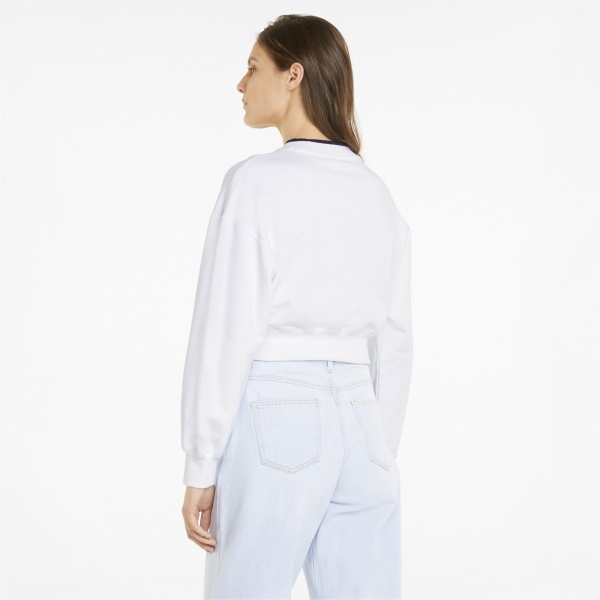 Свитшот Puma SWxP Crew TR 53356202 р. L белый