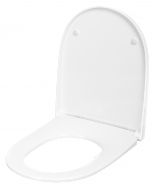 Сидіння для унітаза з кришкою ROCA ONA SLIM slow-closing A801E12002