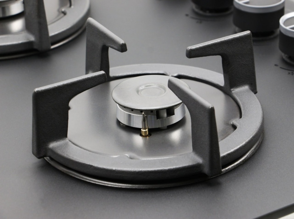 Варочная поверхность газовая Kumtel KO-40TAHDF MAGIC GLASS