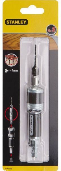 Набор сверл универсальных Stanley SUPER-LOСK 4x67 мм 1 шт. STA62380