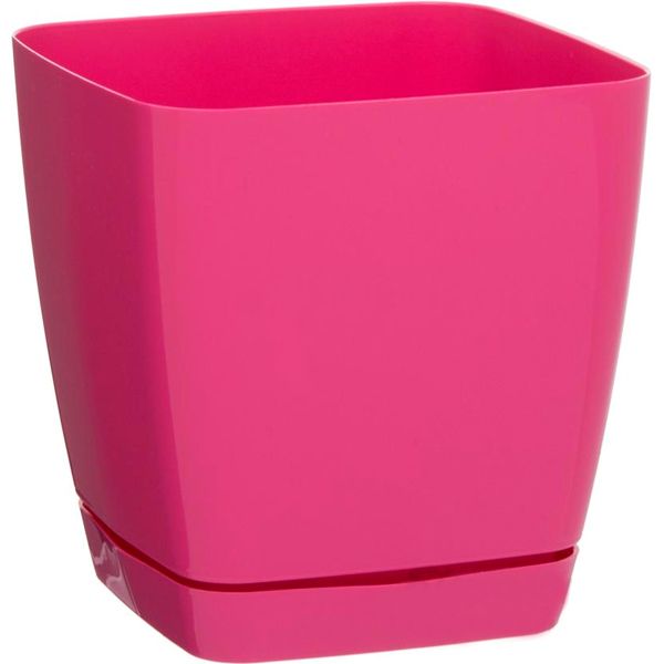 Горшок цветочный Декор-Престиж Тоскана Квадро-13 1.7 л розовый