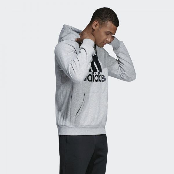 Джемпер Adidas MH BOS PO FT DT9947 р. S сірий