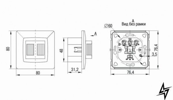 Датчик движения IEK ДД 031 190° 9м 500W IP20 белый LDD12-031-500-001