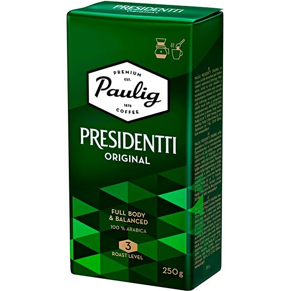 Кофе молотый Paulig Presidentti 250 г 6418474020020 