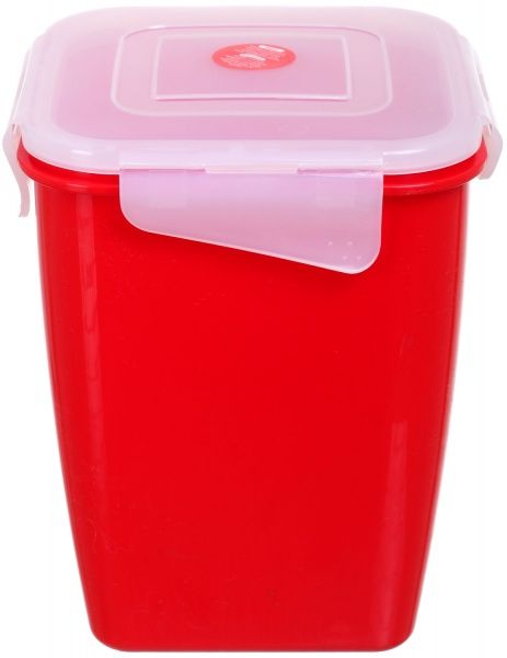 Контейнер Фиеста 2 л глубокий красный Алеана