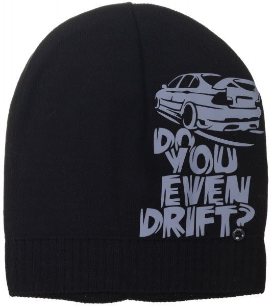 Шапочка детская для девочки Kraft+ 7505 р.52-54 черный 