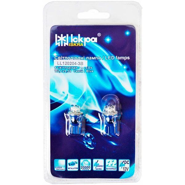 Автолампа светодиодная Iskra Iskra LL1202043B 2 шт.(LL1202043B)