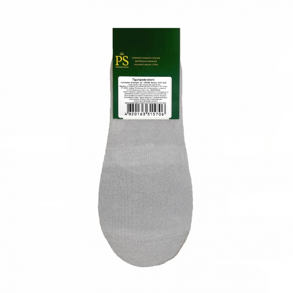 Носки женские Premier Socks 14В35/8В Бамбук р. 23-25 серый 