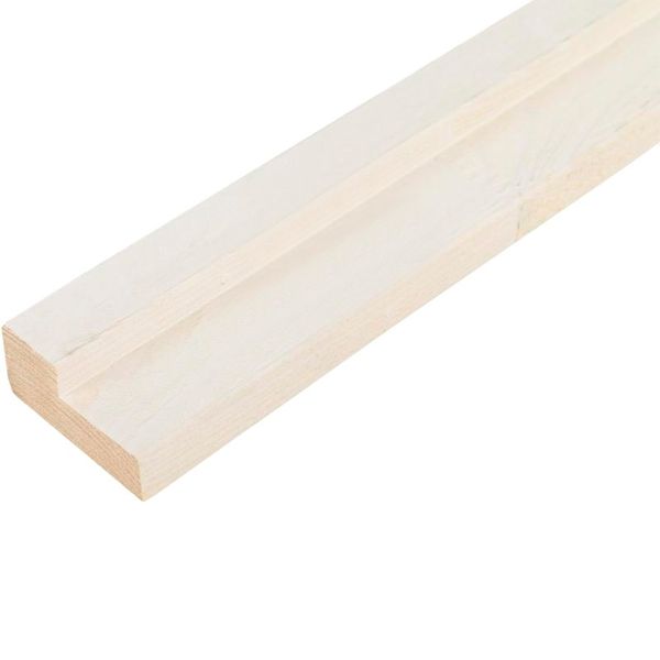 Стійка дверної коробки ґрунтована соснова 60x35x2050 мм