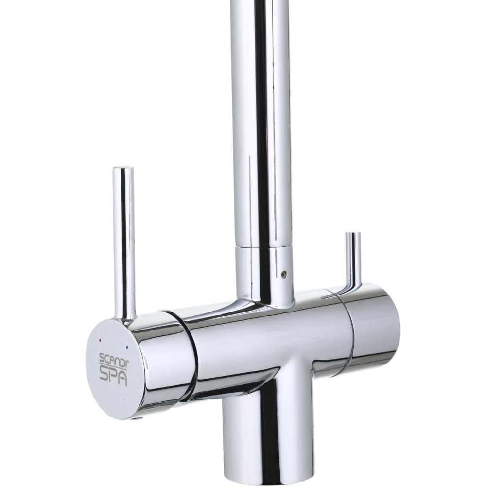 Змішувач для кухні ScandiSPA Modi з підключенням до фільтру BW6047 хром