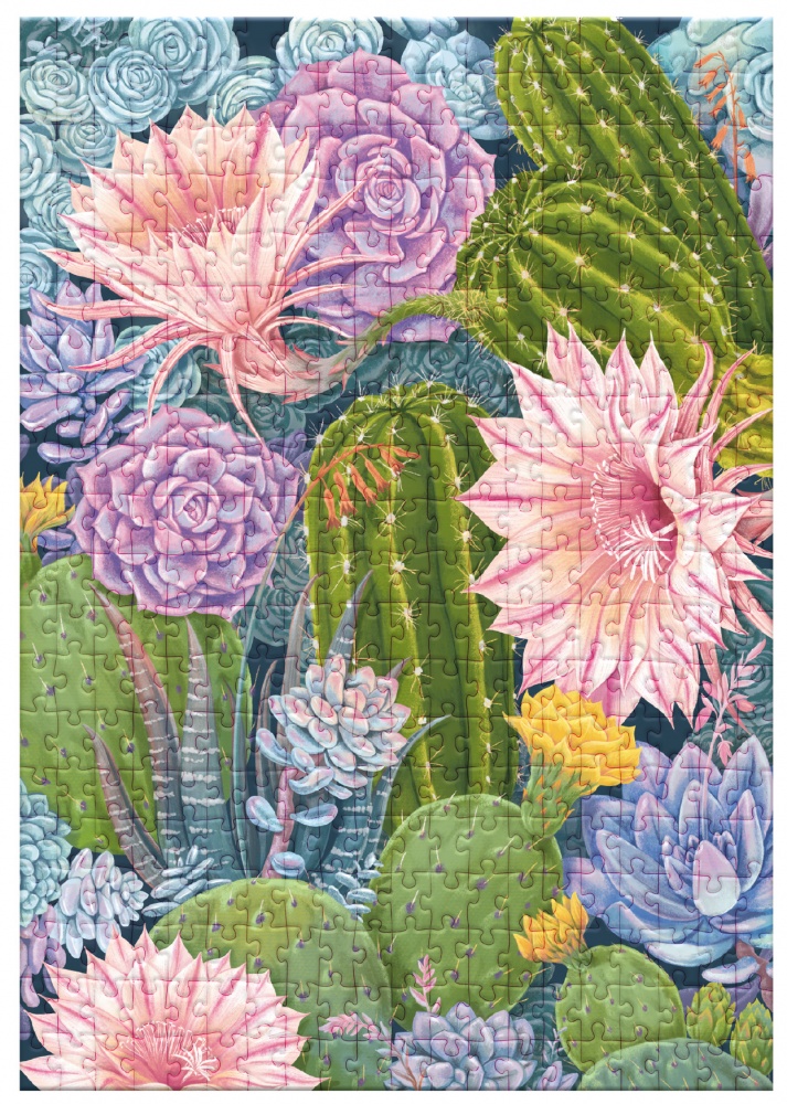 Пазл DoDo Easy-L Ботанік а. Кактуси та сукуленти 400 елементів 300613