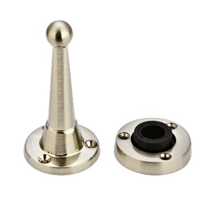 Стопор дверний Linde M-115 SN 85x42 мм матовий нікель