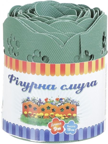 Бордюрна стрічка Geodor фігурна 15 смx9 м