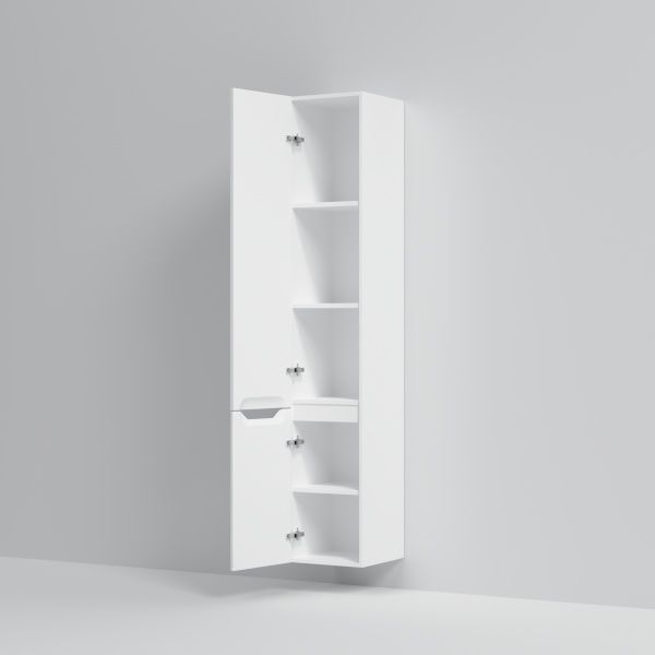 Шафа для ванної кімнати AM.PM M91CHL0306WG38 GEM S підвісна 30 см ліва