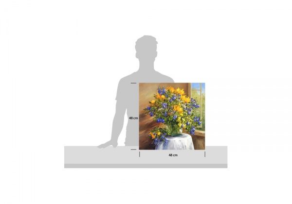 Репродукция Натюрморт 5 48x48 см 