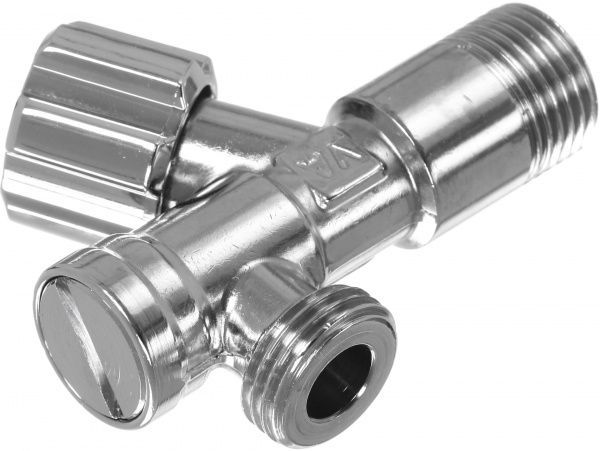 Кран вентильный Albertoni с фильтром 1/2х1/2