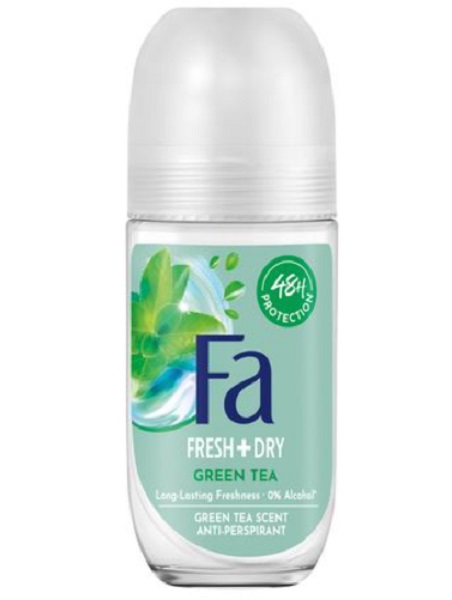 Антиперспирант для женщин Fa Natural & Pure Natural & Pure Білий чай 50 мл