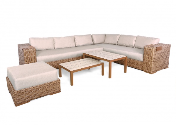 Комплект меблів Bella Vita Портленд лаунж бежевий 