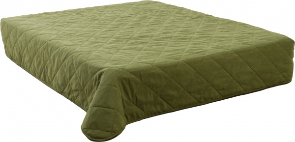 Покривало Velour ромб 240x260 см La Nuit світло-зелений 