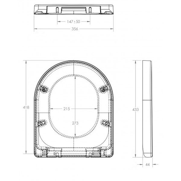 Сиденье для унитаза Koller Pool Style М C9