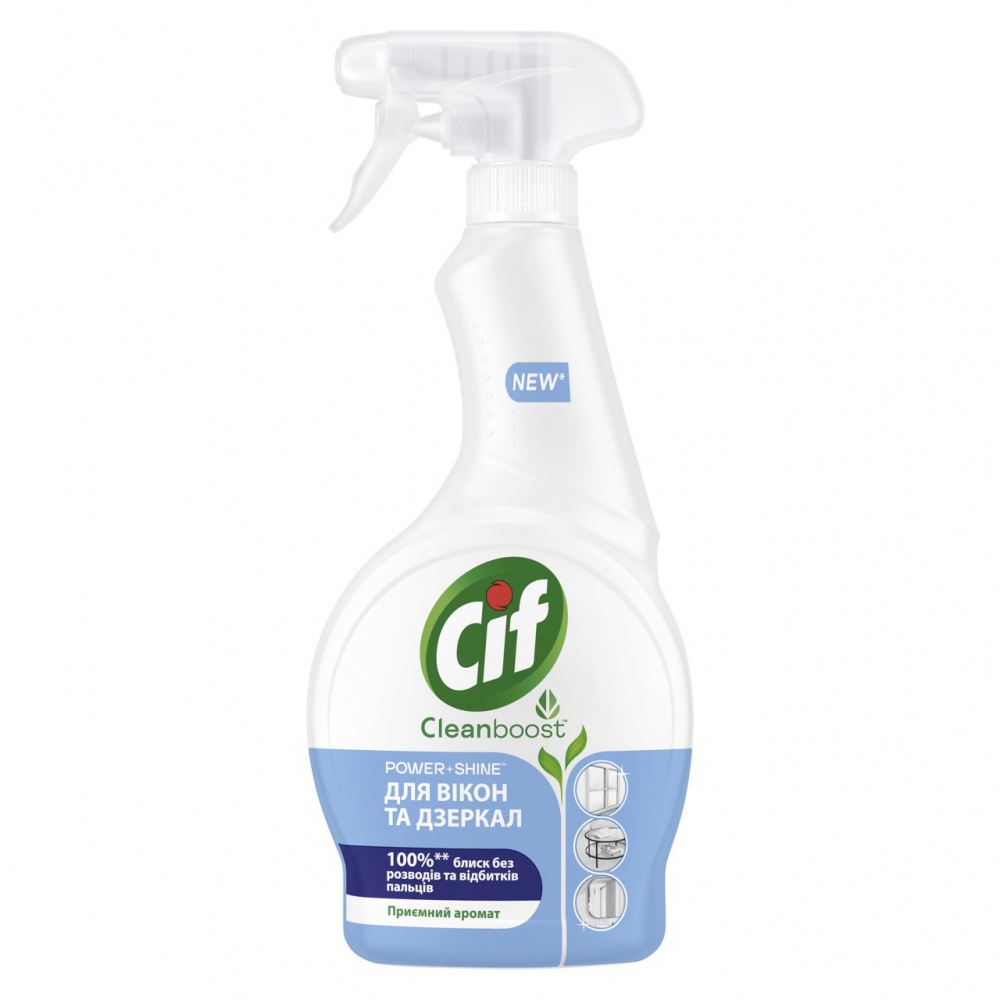 Средство моющее для стекла и зеркал Cif Power&Shine 0,5 л